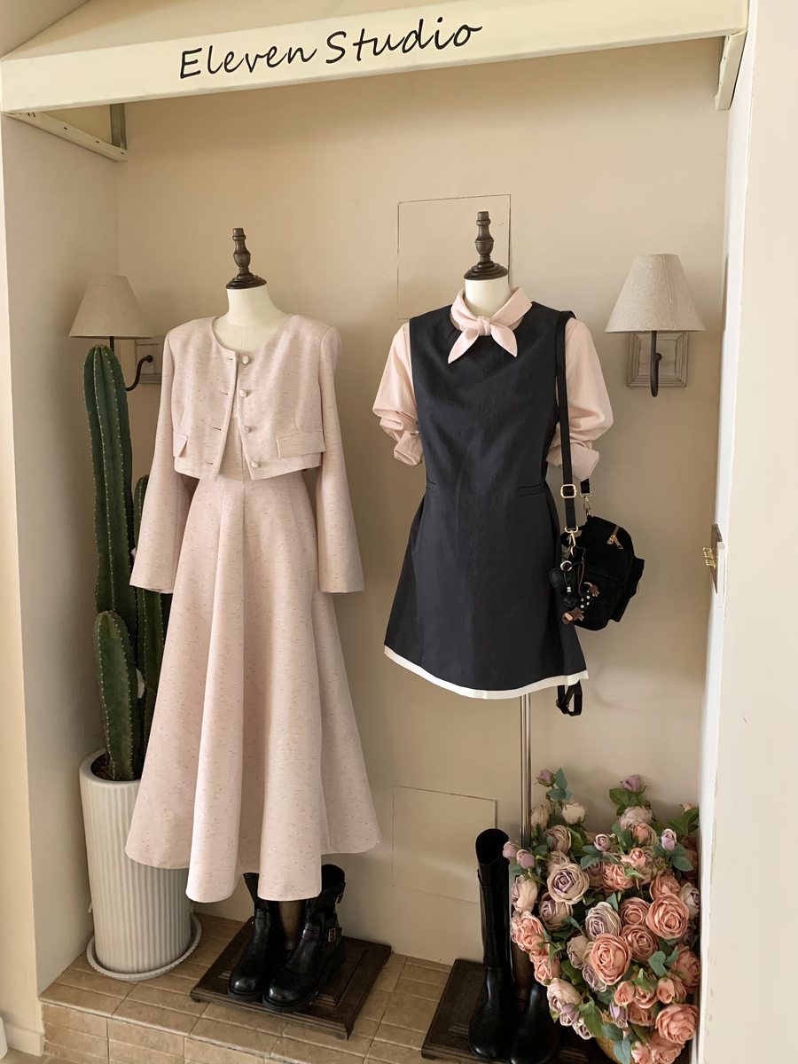 ピンクとグレー、合うね🌷 写真2