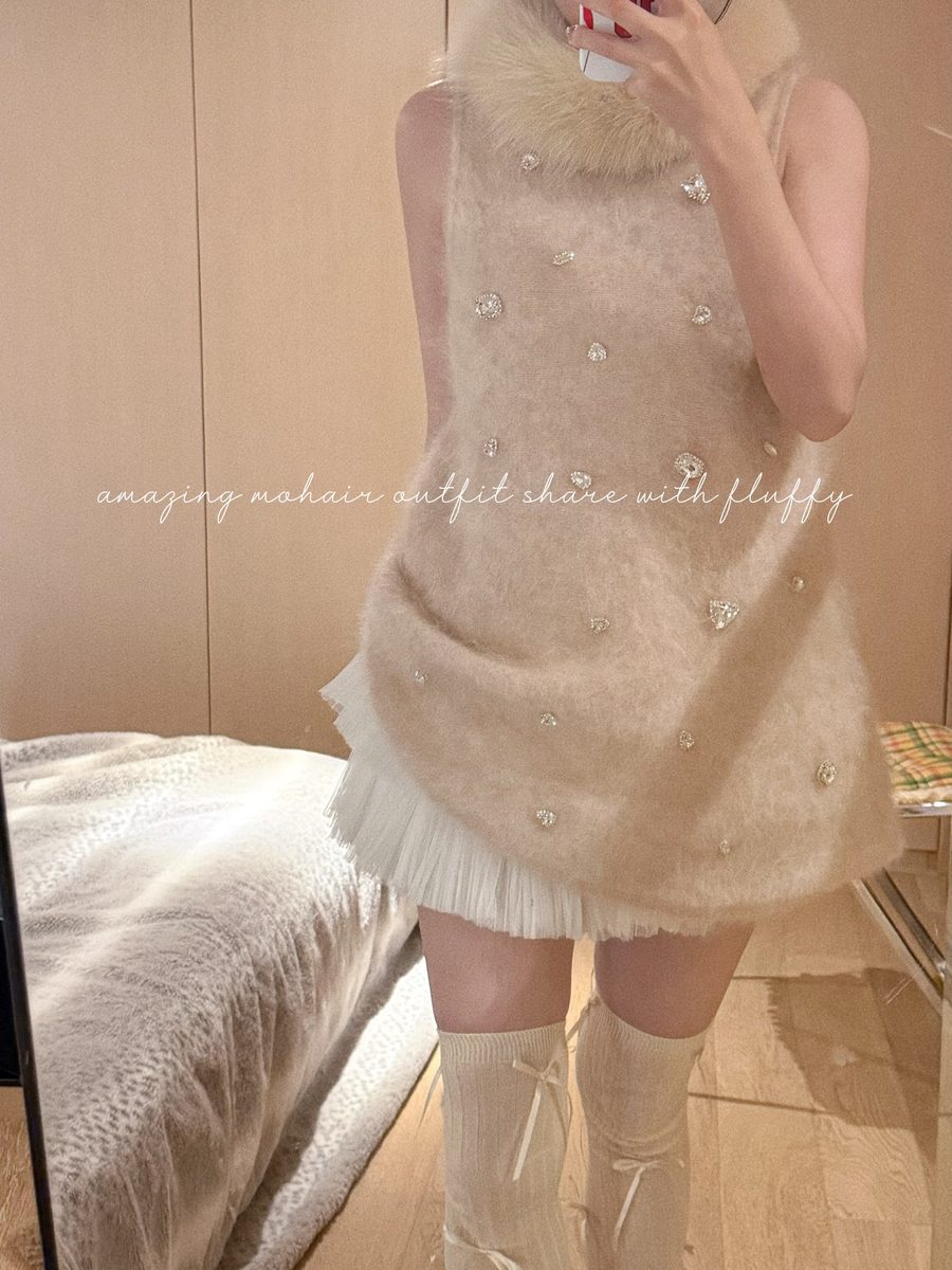首まわりがもこもこ🧸
