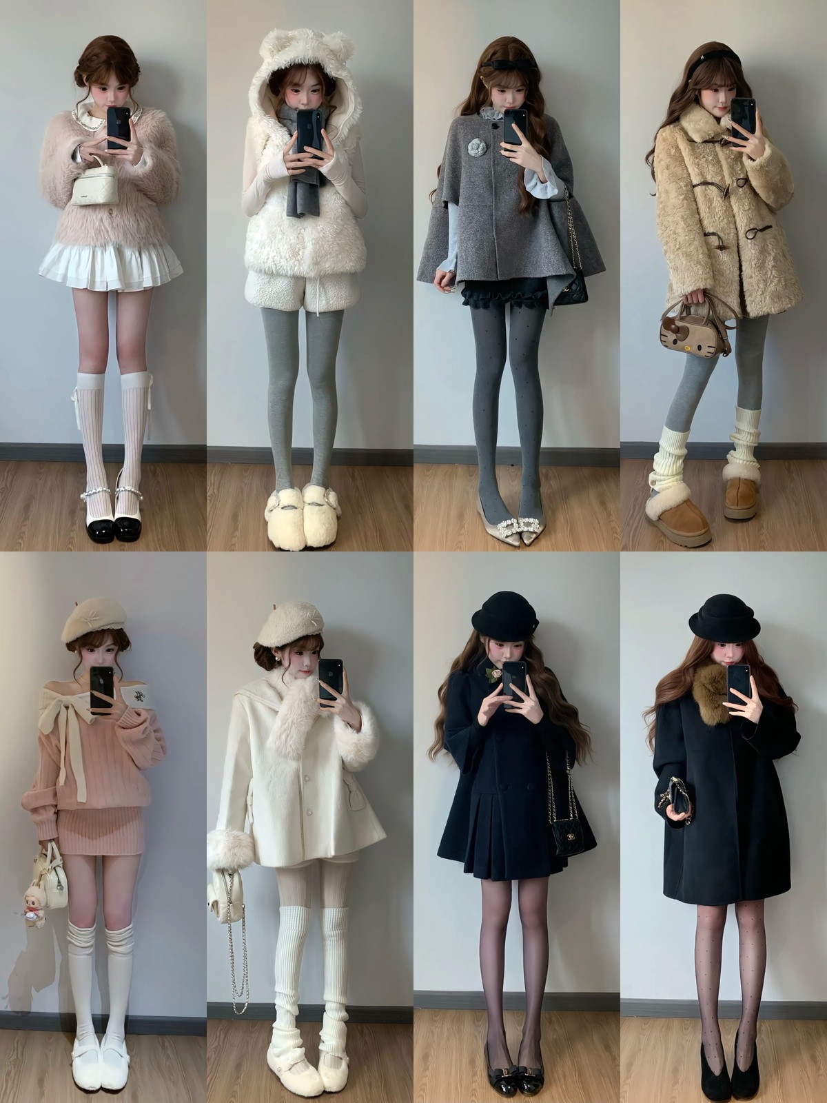 秋冬コーデ、ミニ丈もパンツも🍂 写真3