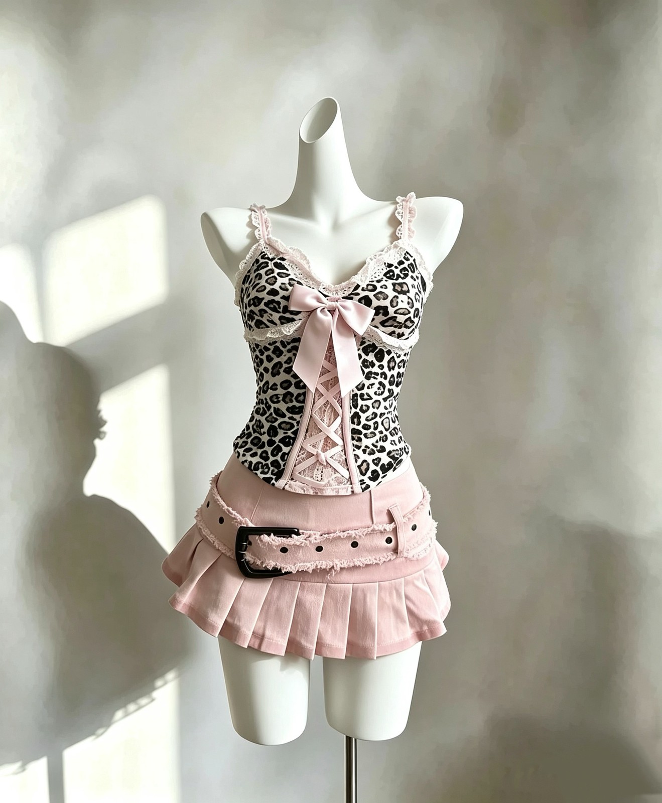 チェックとピンクのカーディガン🎀 写真2