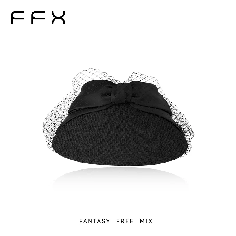 FFX ペーパー編みリボンサンバイザー