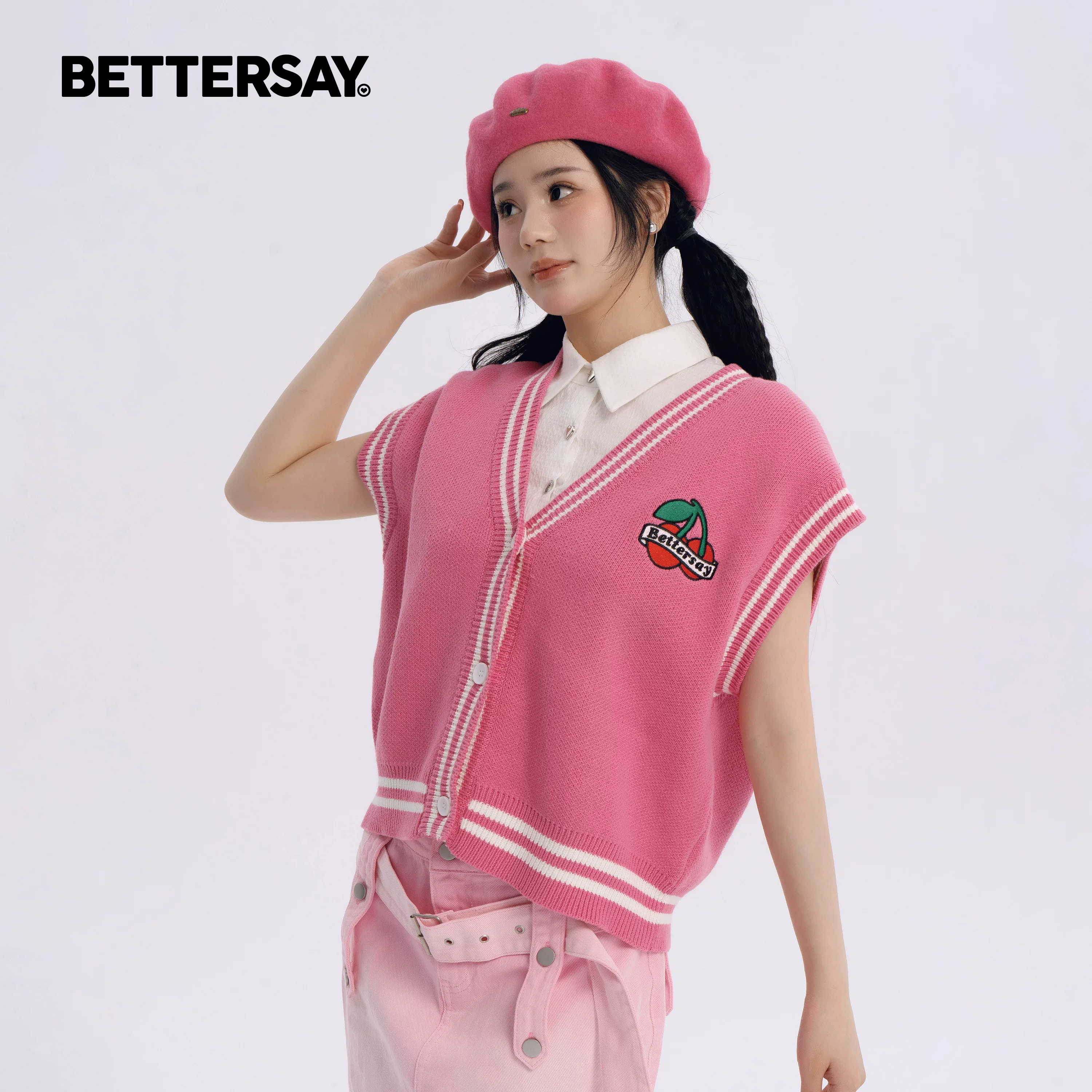 BETTERSAY Vネックベスト
