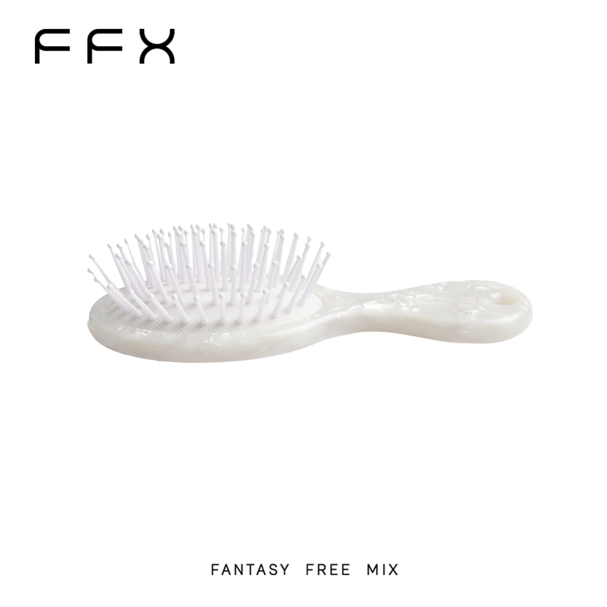 FFX アセテートコームモチーフヘアブラシ