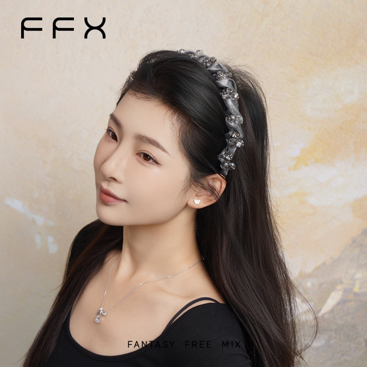 FFX チュールボリュームカチューシャ