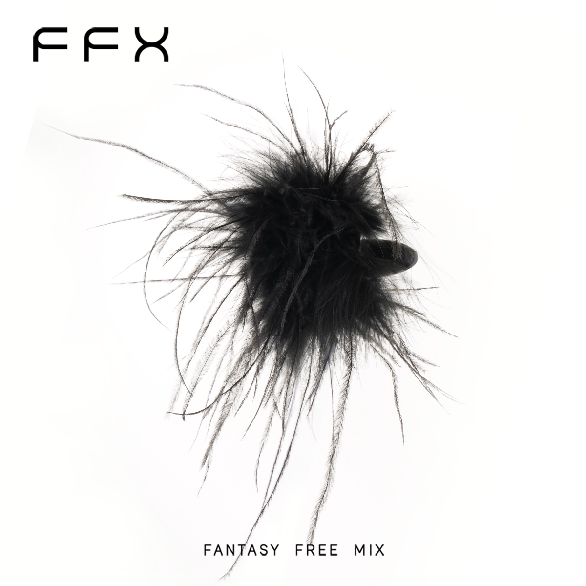 FFX フェザーヘアクリップ