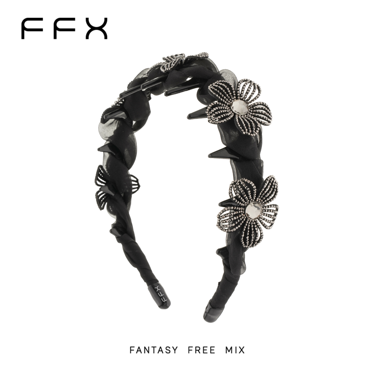 FFX カットアウトフラワーモチーフカチューシャ