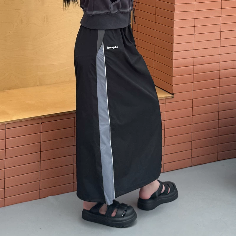BETTERSAY ドローストリングフレアミディスカート