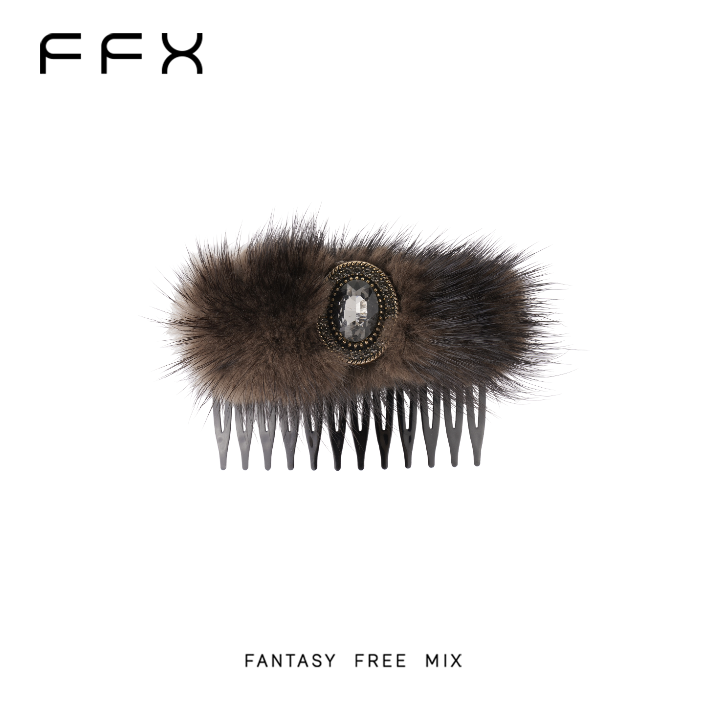 FFX 起毛ヘアクリップ