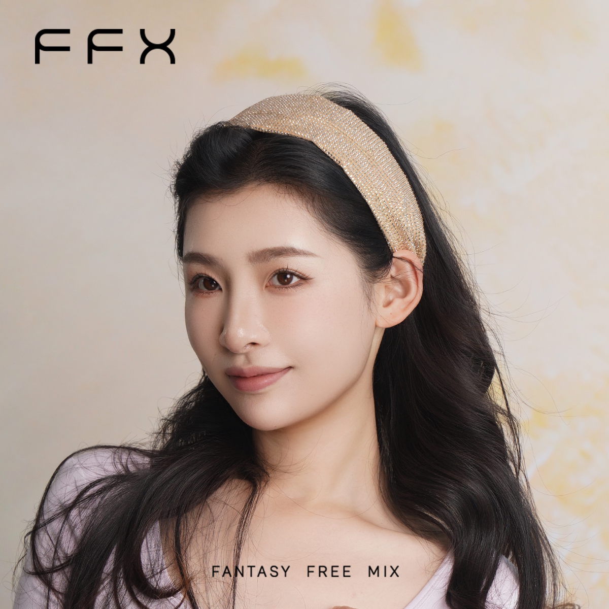 FFX ビジューワイドカチューシャ