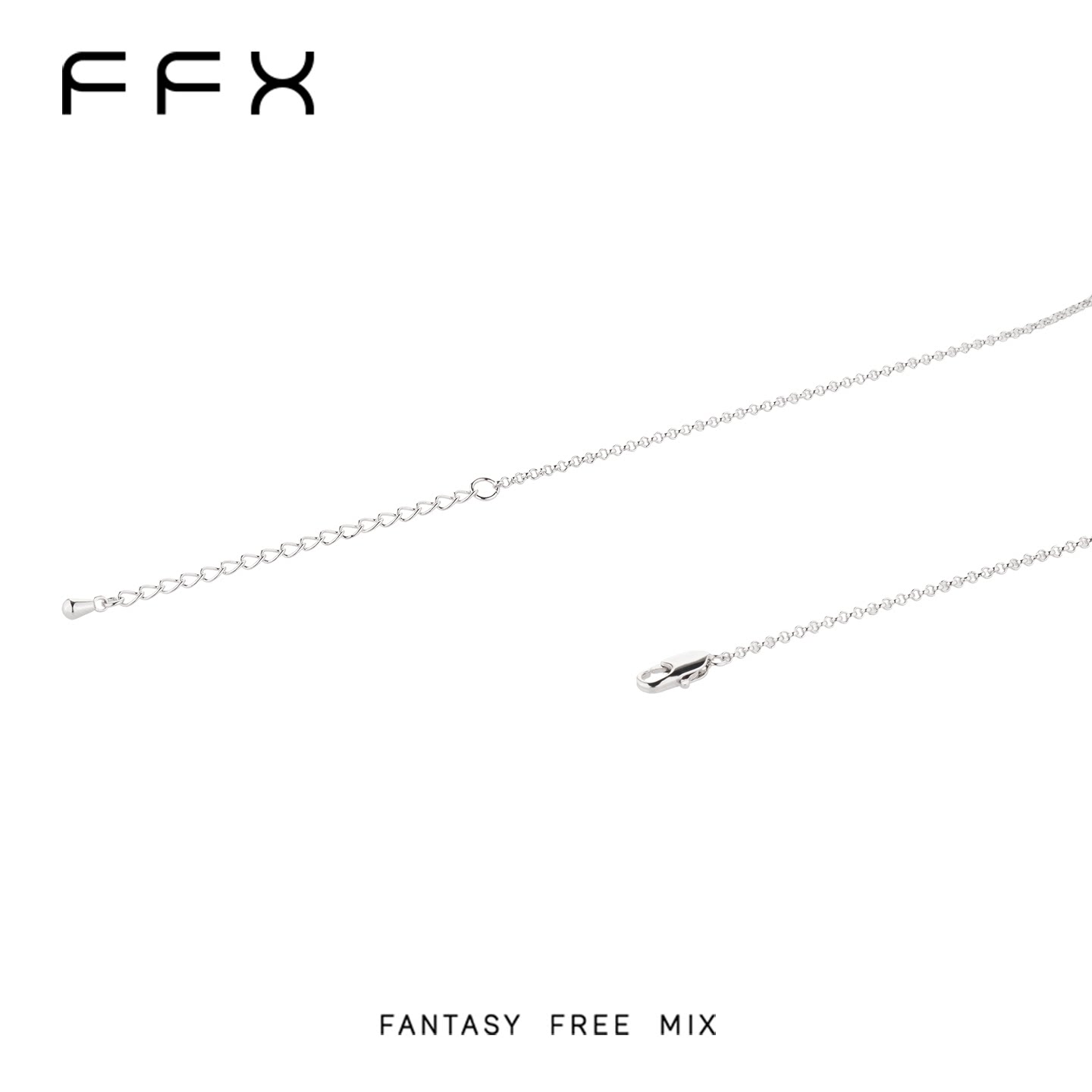 FFX ラメY字ネックレス