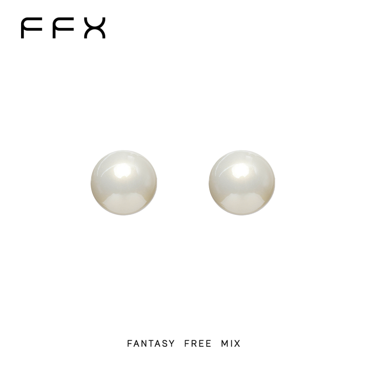 FFX パールモチーフスタッドピアス