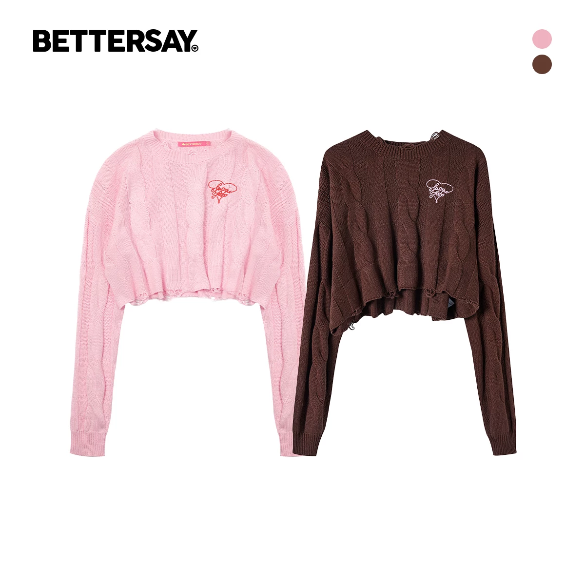 BETTERSAY ショート丈カーディガン