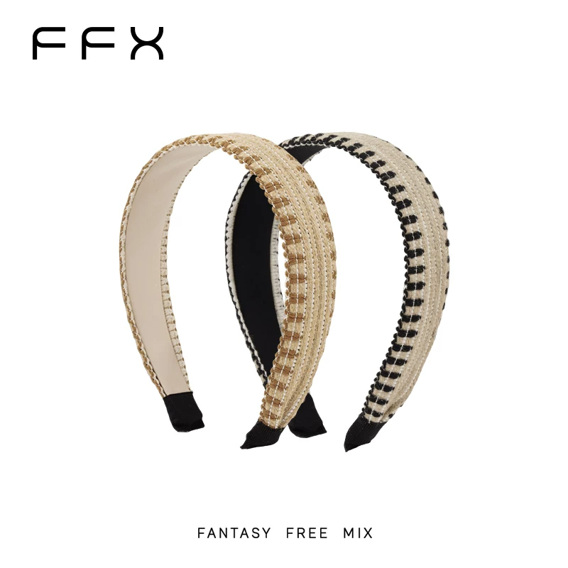FFX 編み込みワイドカチューシャ