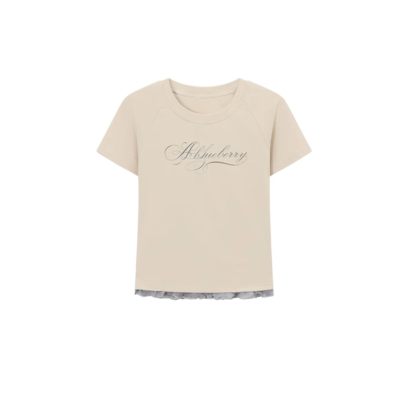ablueberry ダメージTシャツ