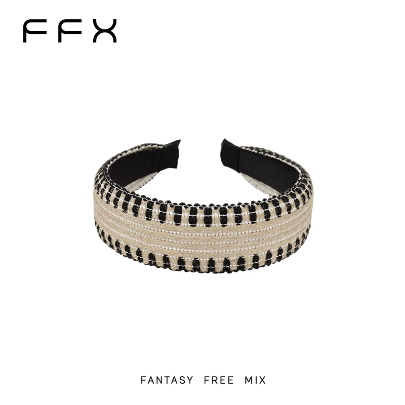 FFX 編み込みワイドカチューシャ