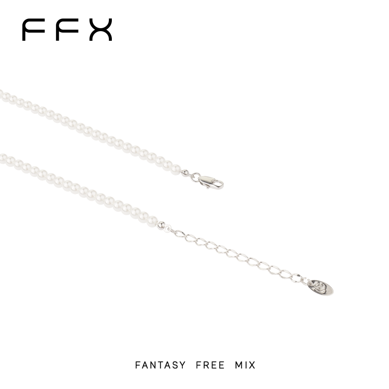 FFX 花火モチーフパールモチーフネックレス