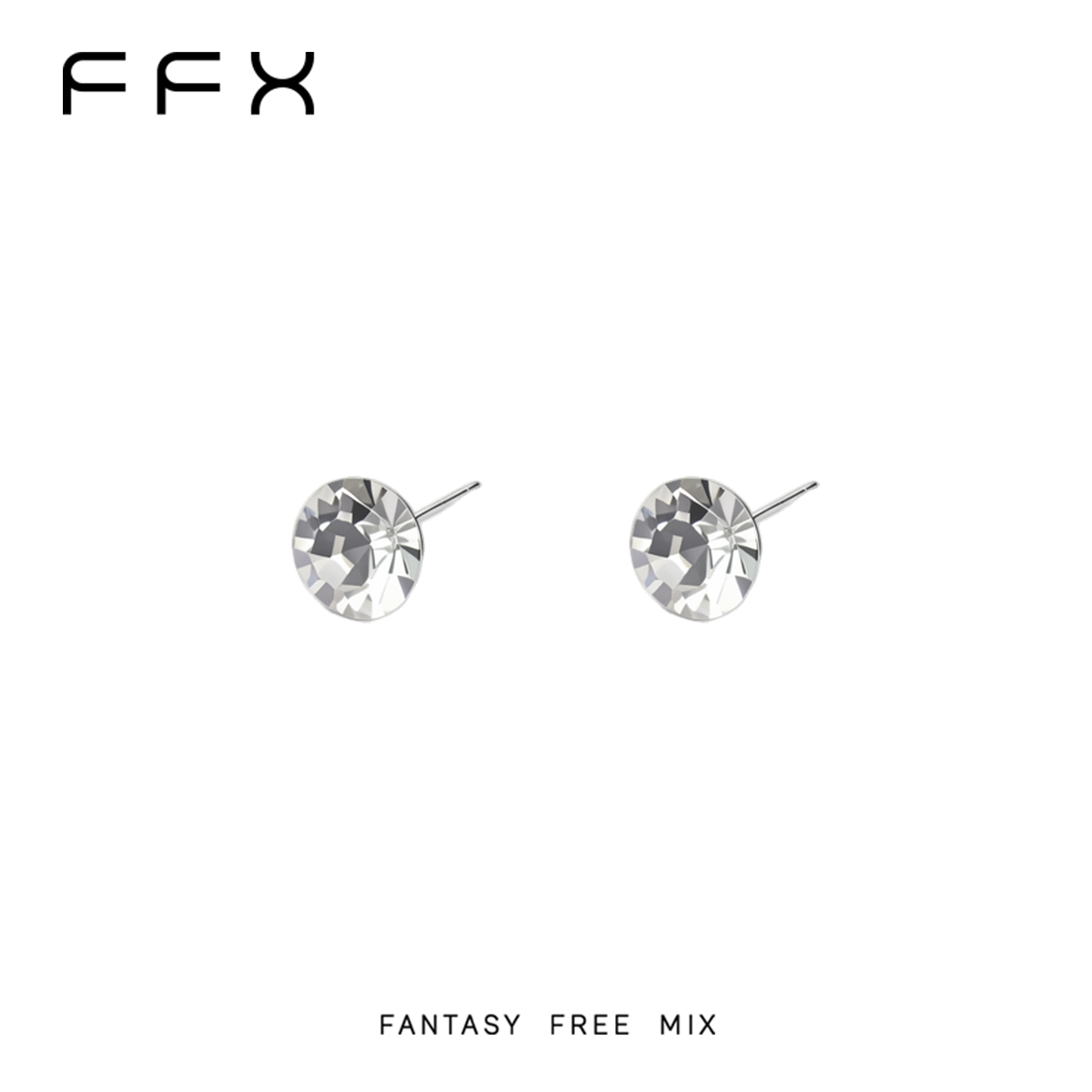 FFX ラメビジュースタッドピアス