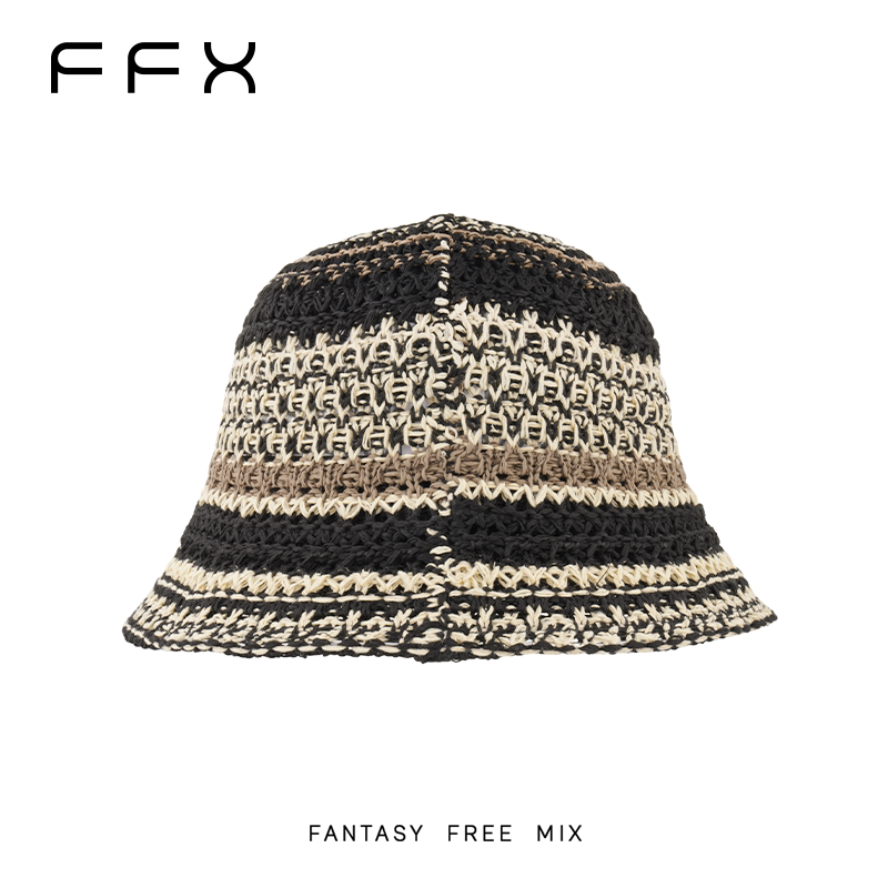 FFX 透かし編みバケットハット