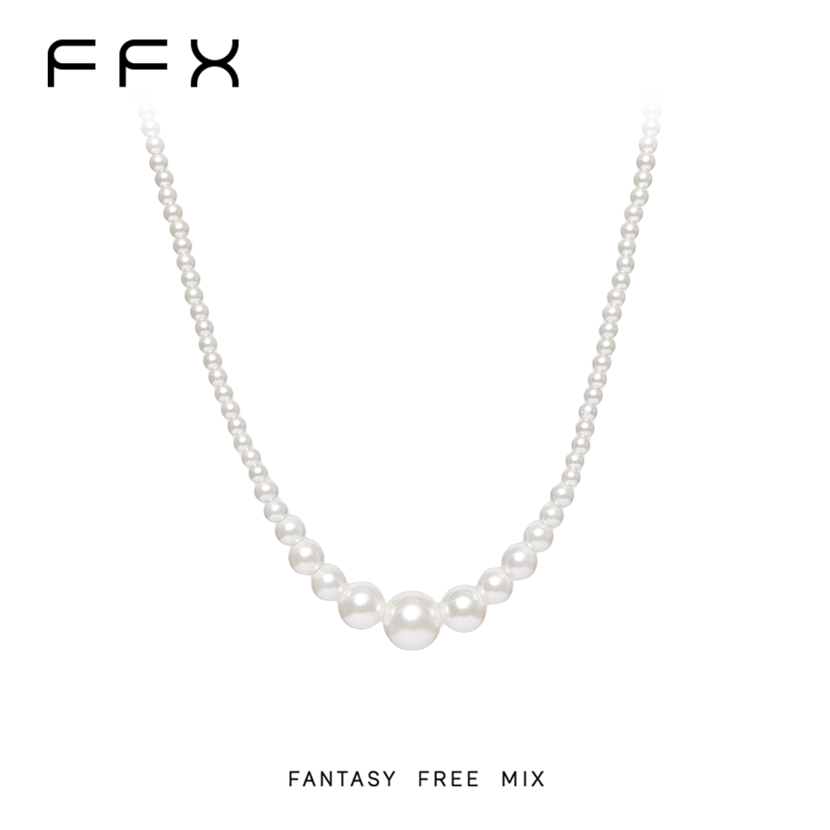 FFX パールモチーフネックレス