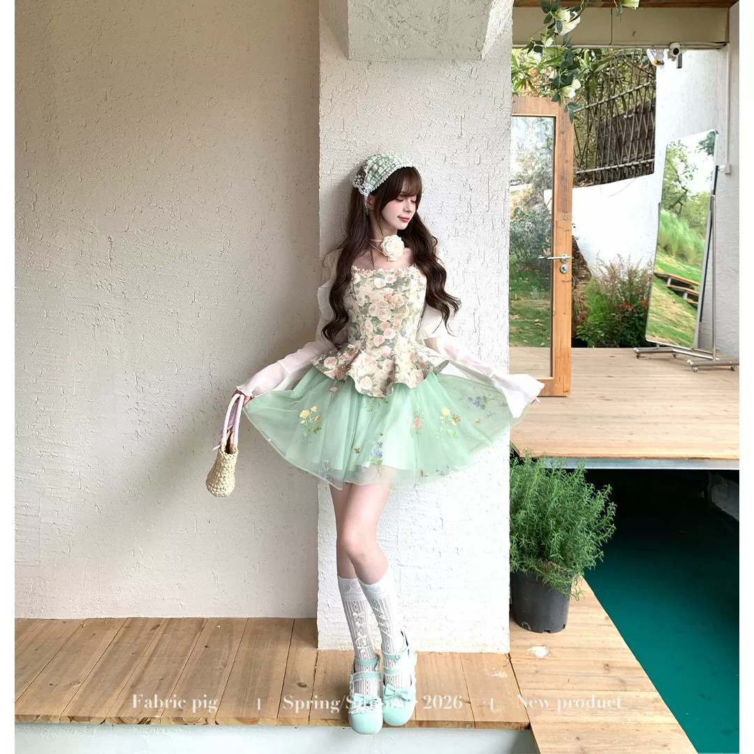 fabricpig チュールワンピースコーデ（単品・セット）