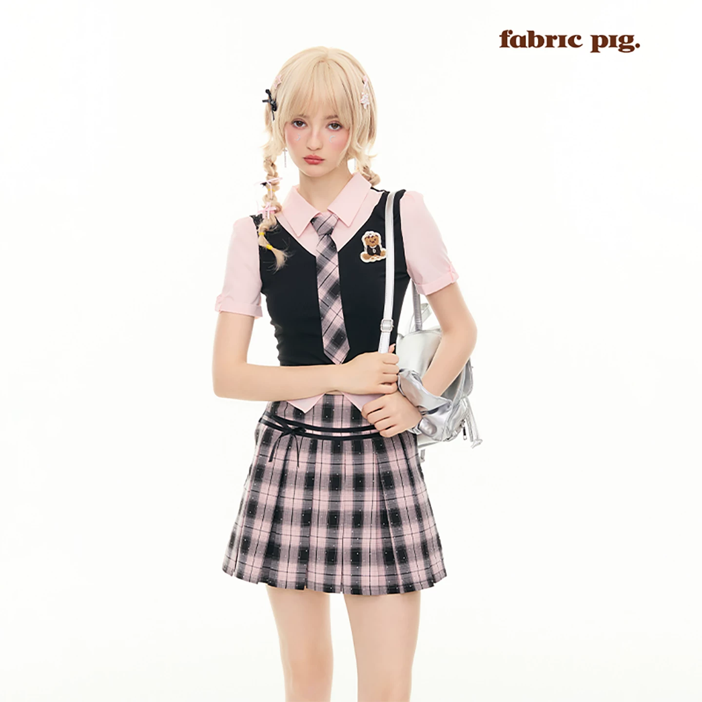 fabricpig プリーツスカートスクールコーデ（単品・セット）