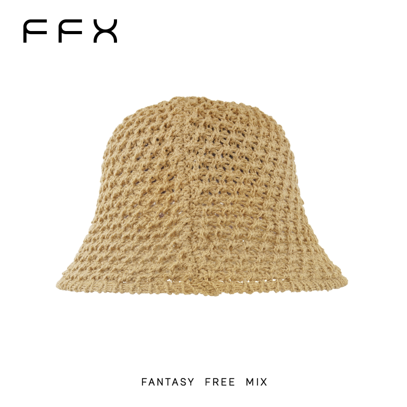 FFX 透かし編みバケットハット
