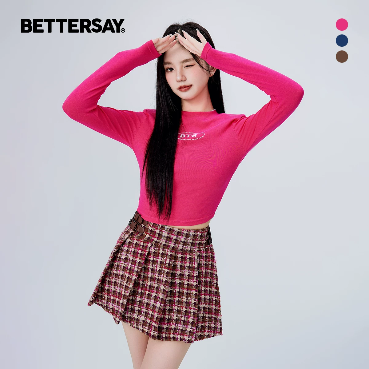 BETTERSAY スリムフィットTシャツ