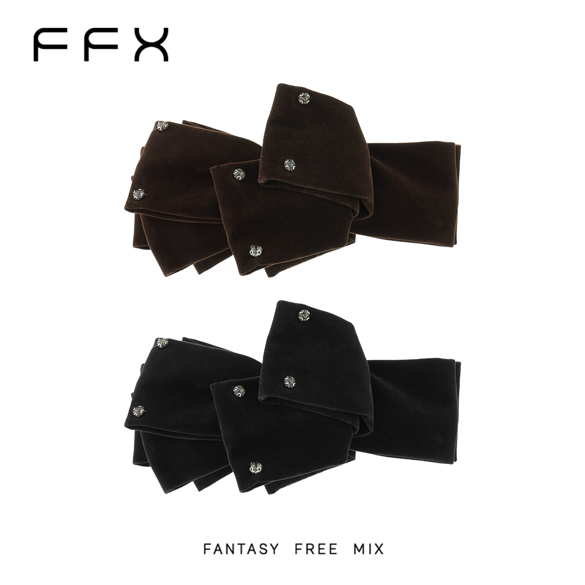 FFX ビッグリボンバンスクリップ
