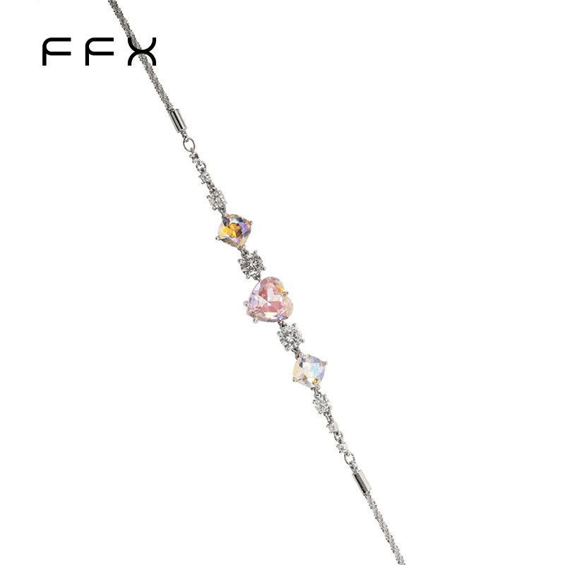 FFX ハートビジューネックレス