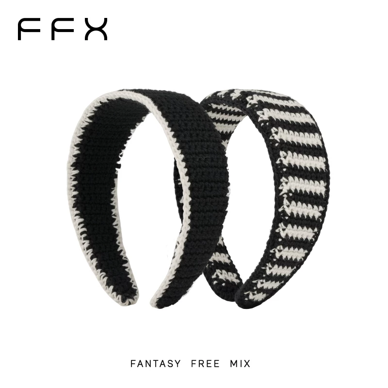 FFX 編み込みワイドカチューシャ