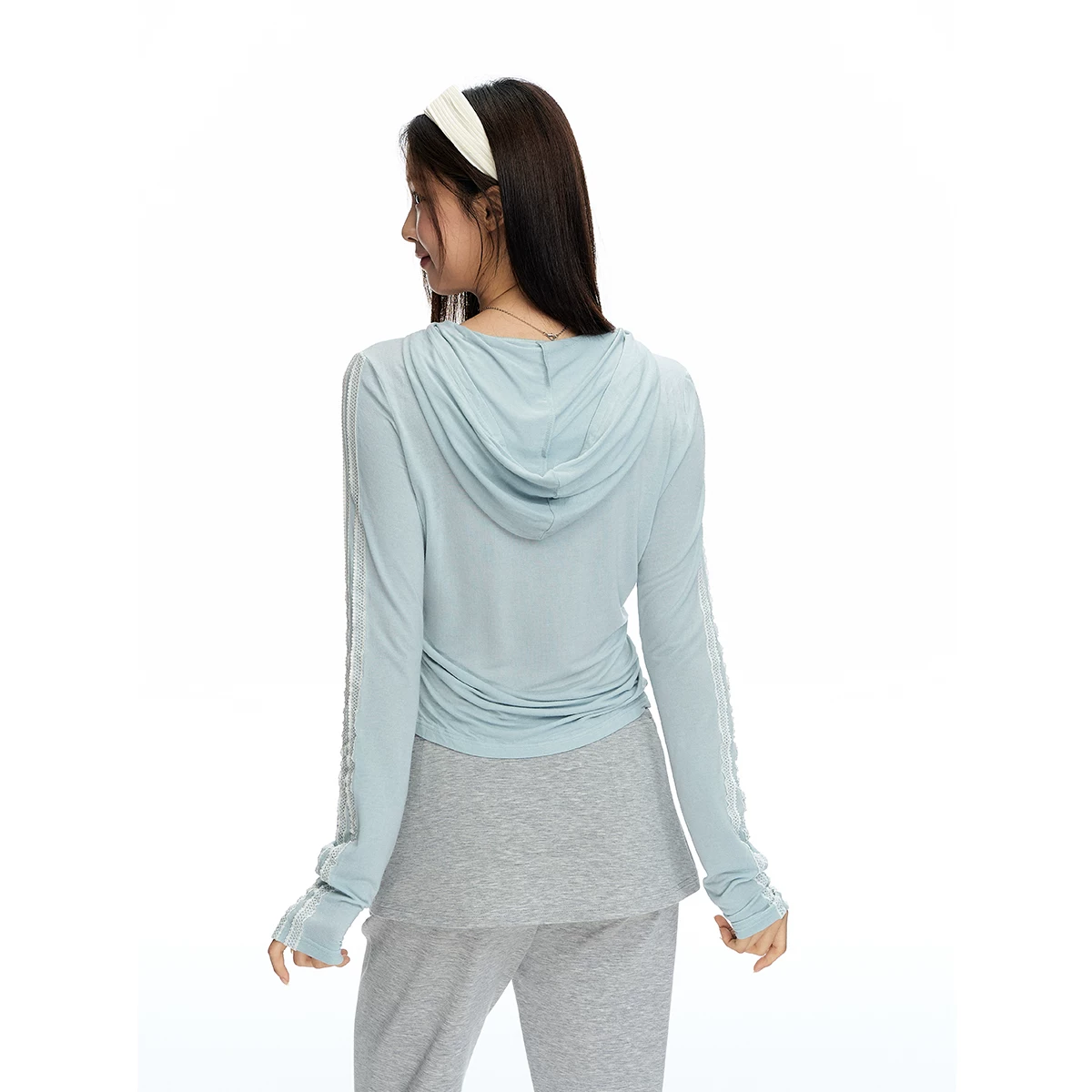 ablueberry フード付きTシャツ