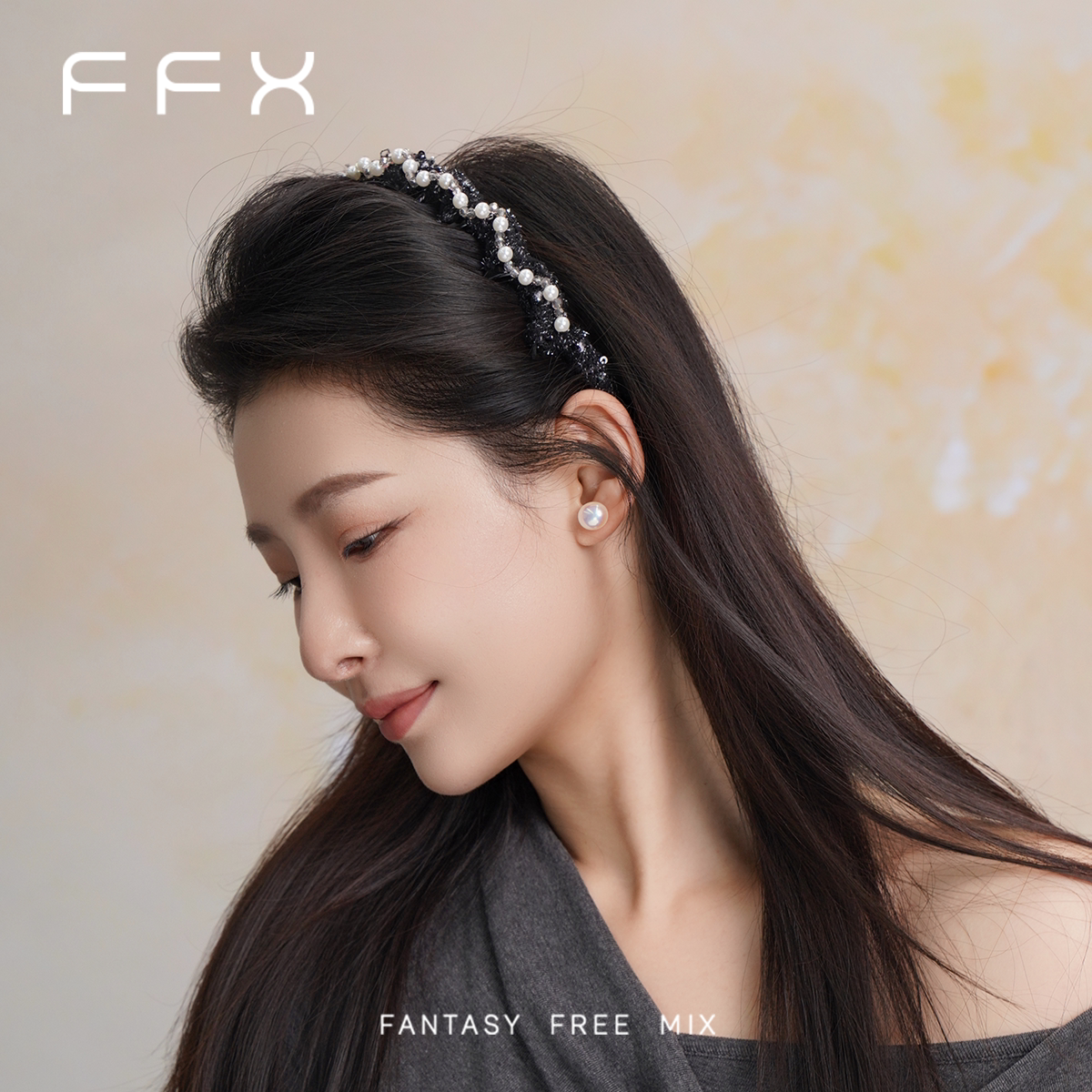 FFX ラメウェーブカチューシャ