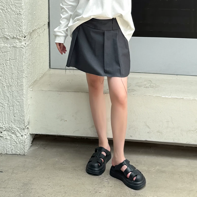 BETTERSAY レイヤードプリーツスカート