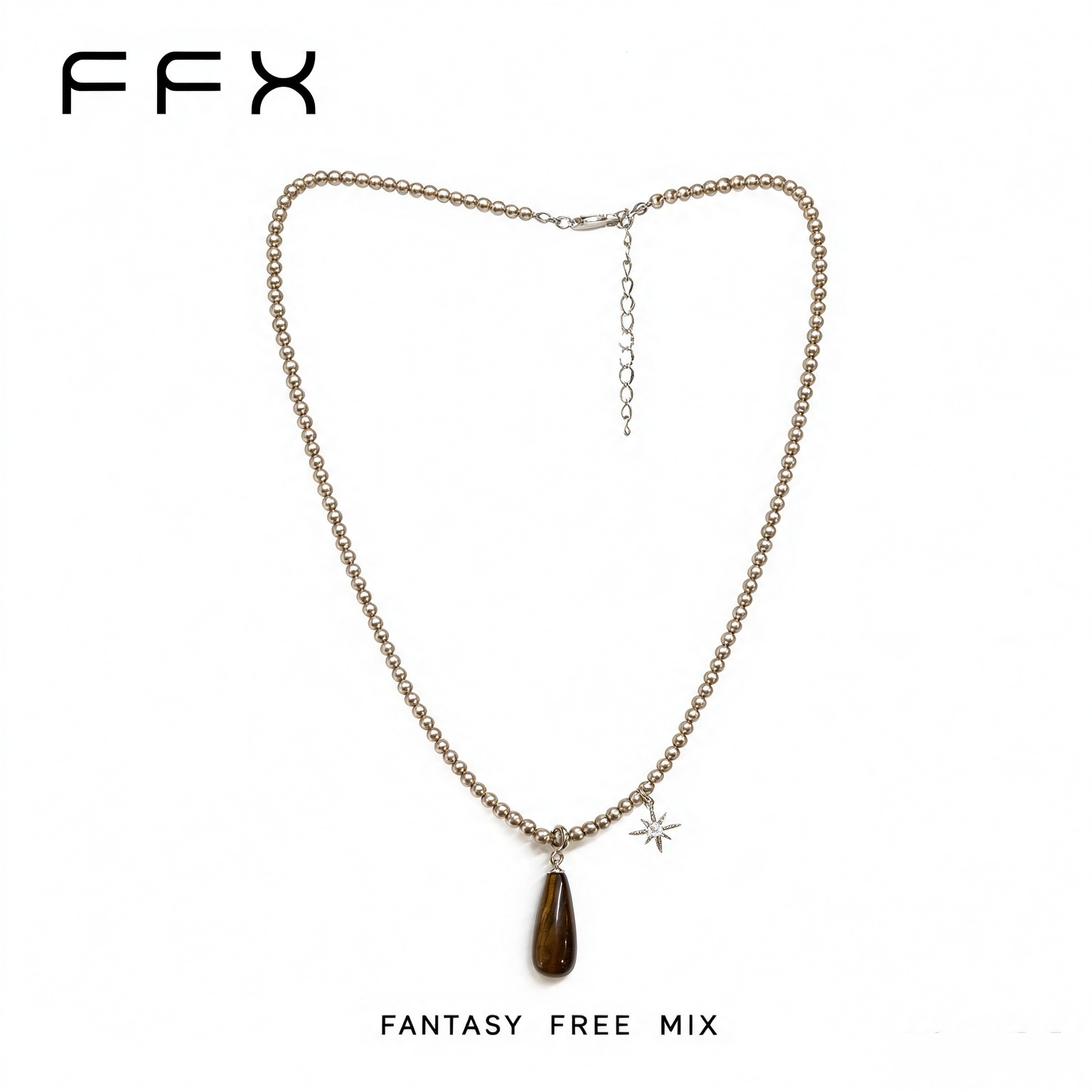 FFX パールモチーフネックレス