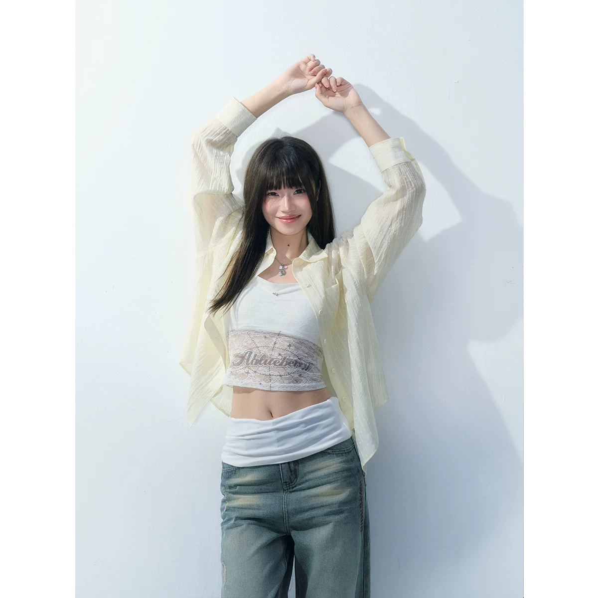 ablueberry リラックスフィットブラウス