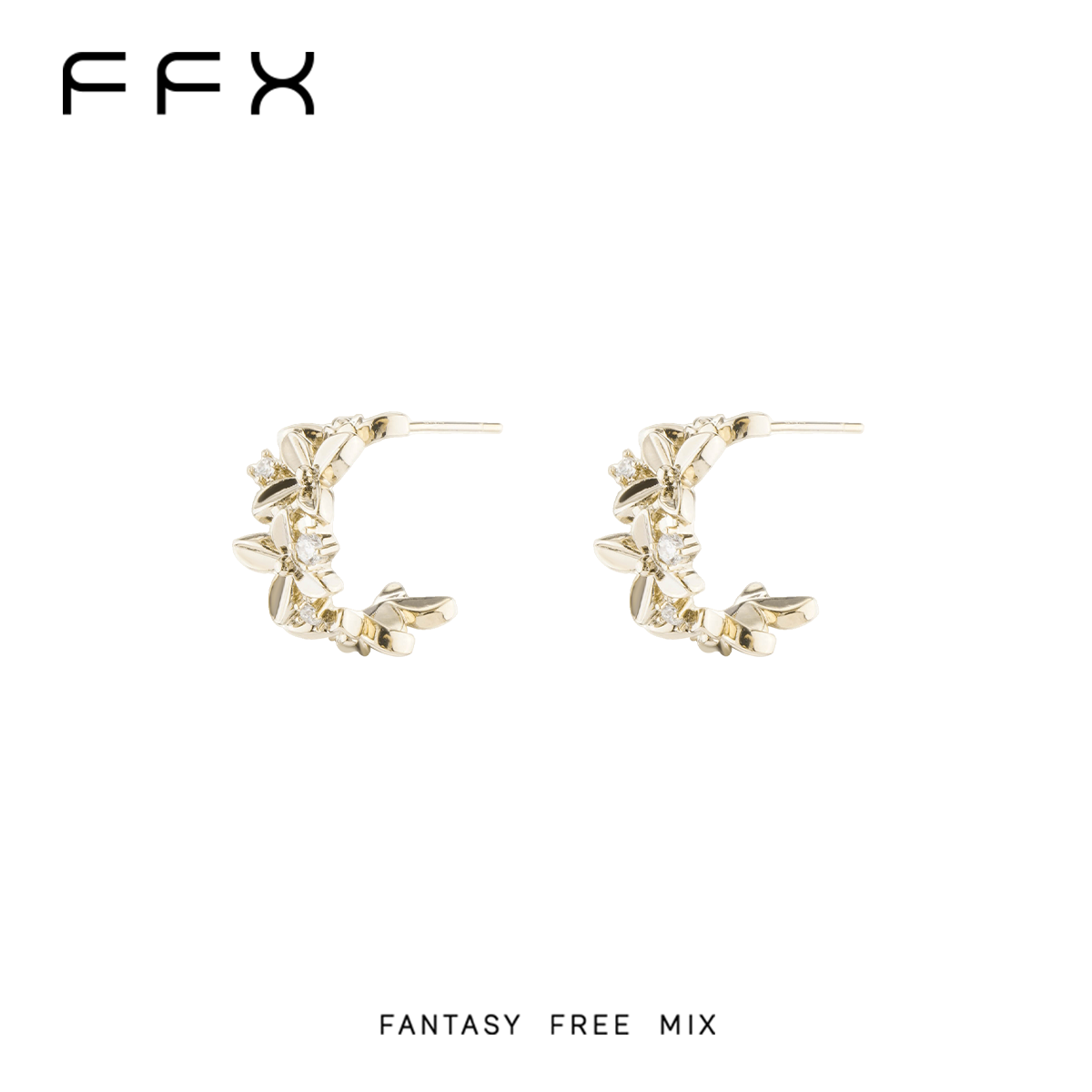 FFX シンプルフープピアス