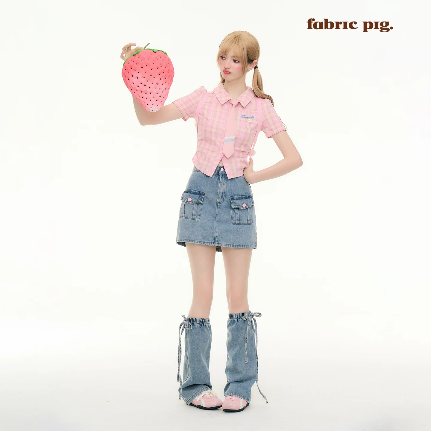 fabricpig チェック柄ブラウスコーデ（単品・セット）