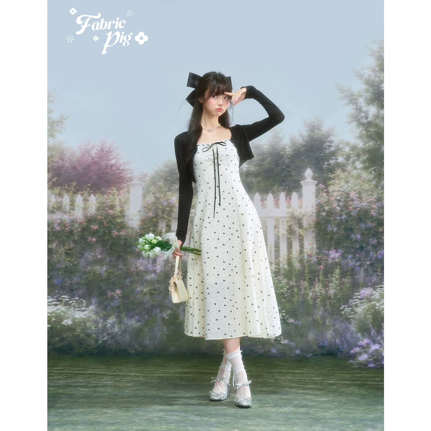 fabricpig 小花柄ワンピースコーデ（単品・セット）