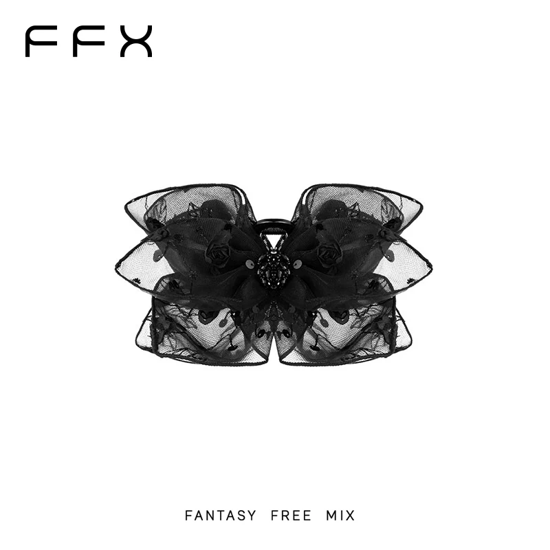 FFX ビッグリボンバンスクリップ