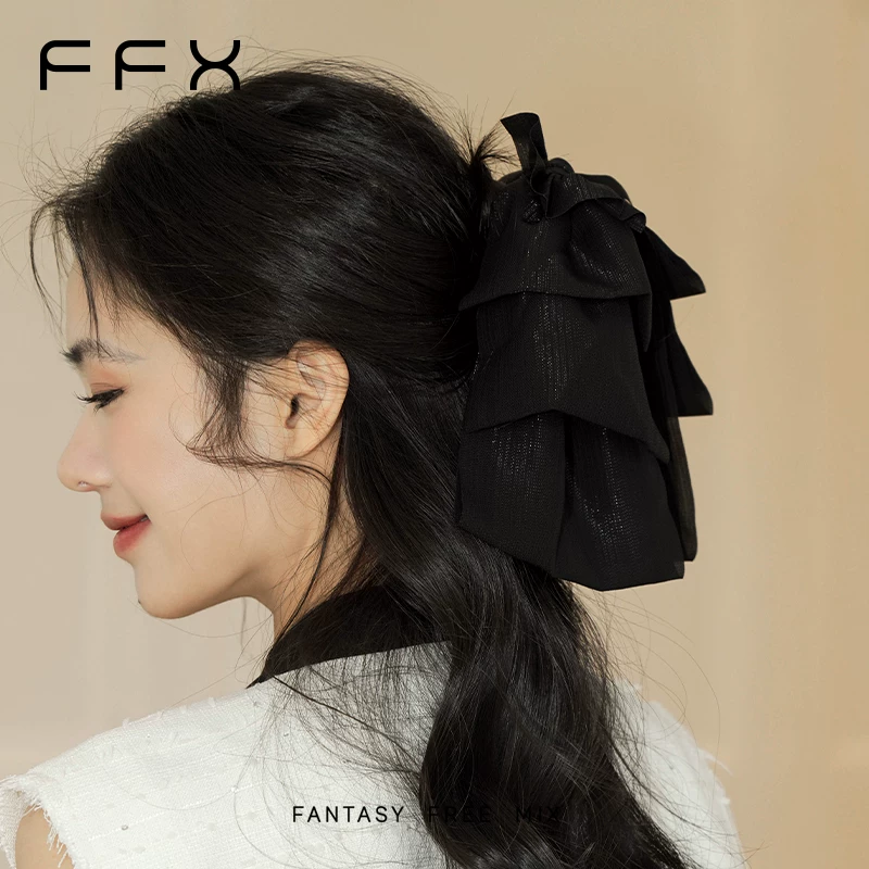 FFX リボンフリンジバンスクリップ