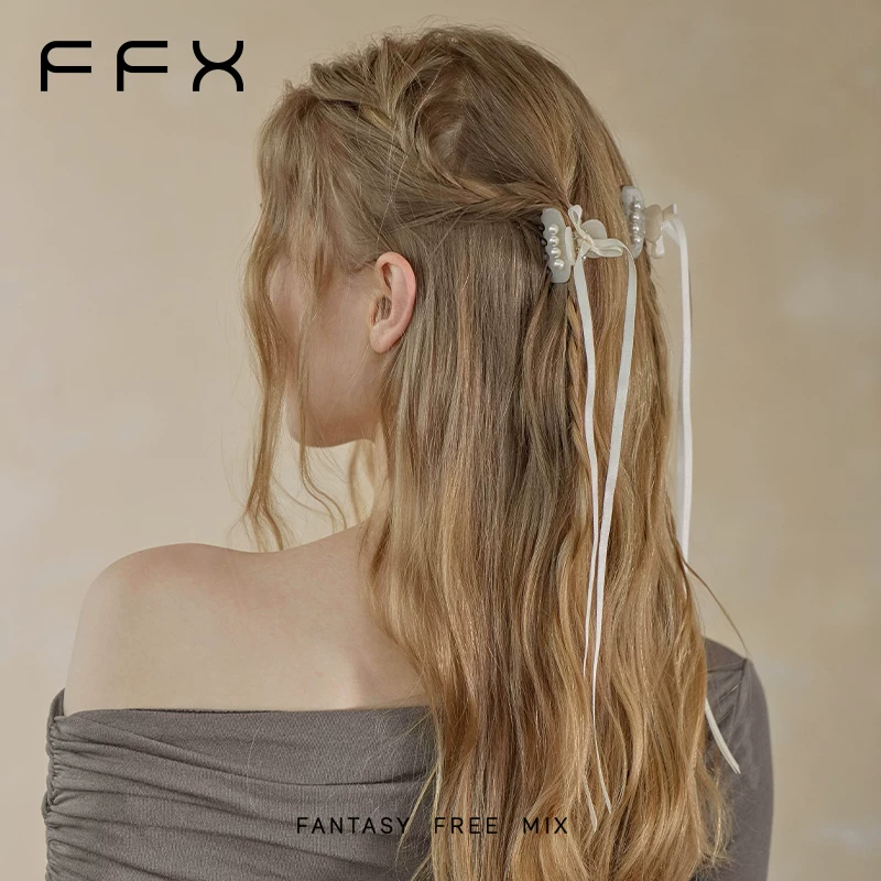 FFX アセテートリボンバンスクリップ