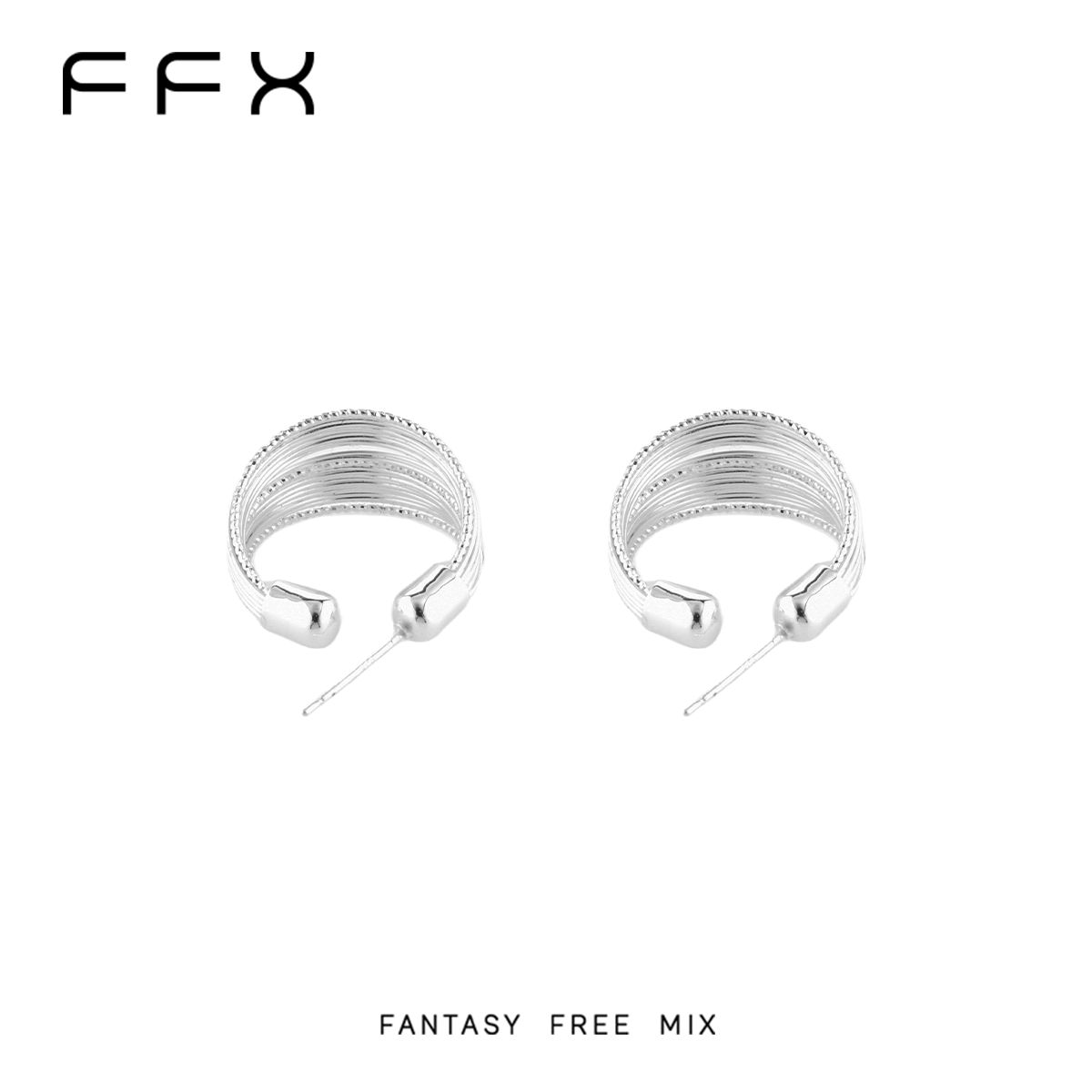 FFX マルチラインフープピアス
