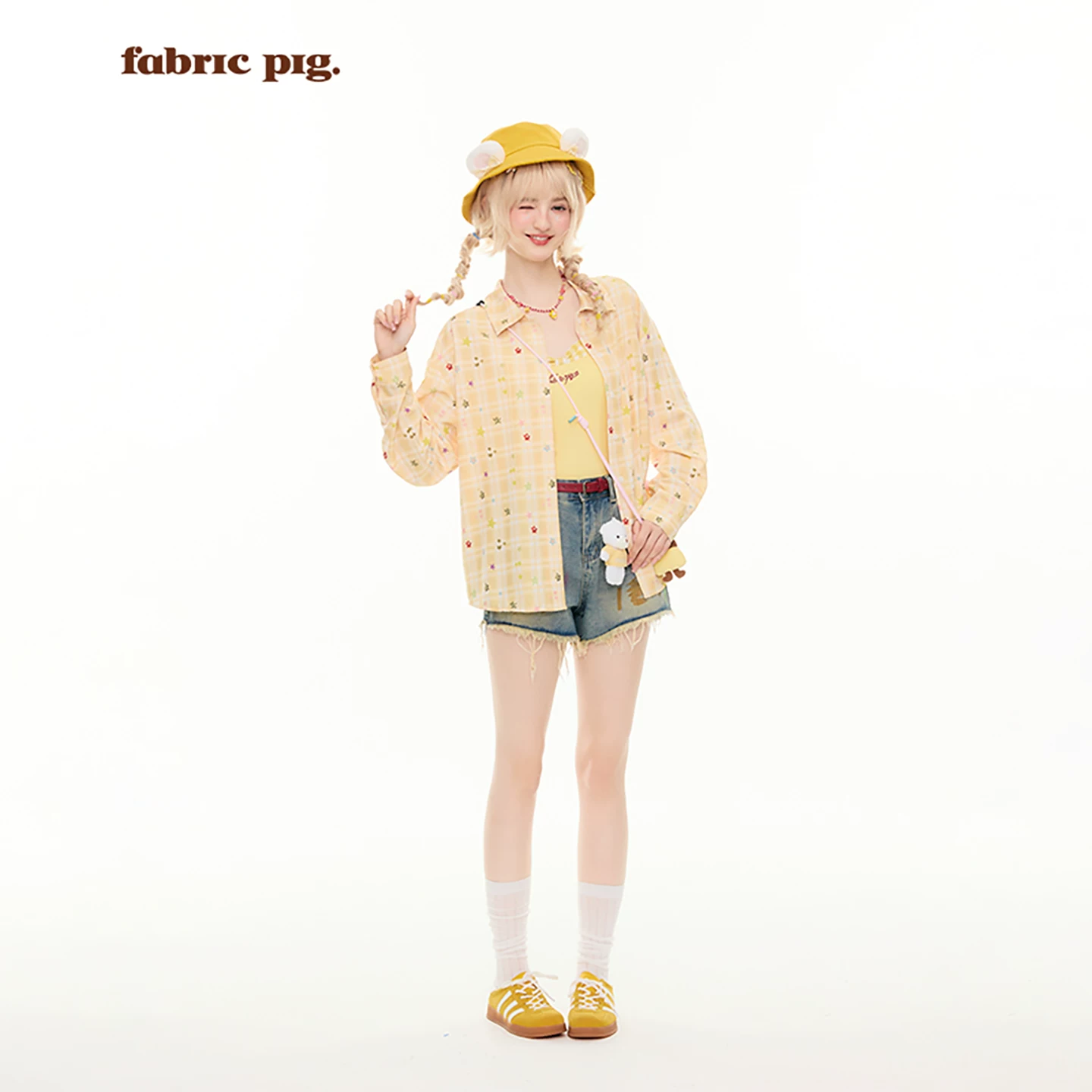 fabricpig チェック柄シャツコーデ（単品・セット）
