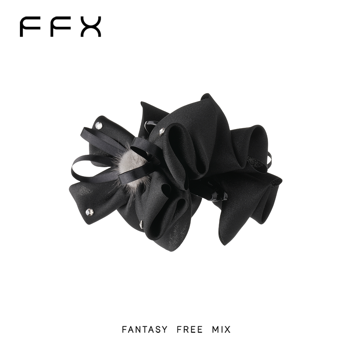 FFX リボンラージバンスクリップ