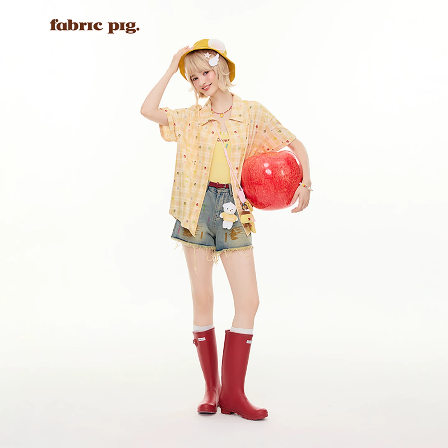 fabricpig チェック柄シャツコーデ（単品・セット）