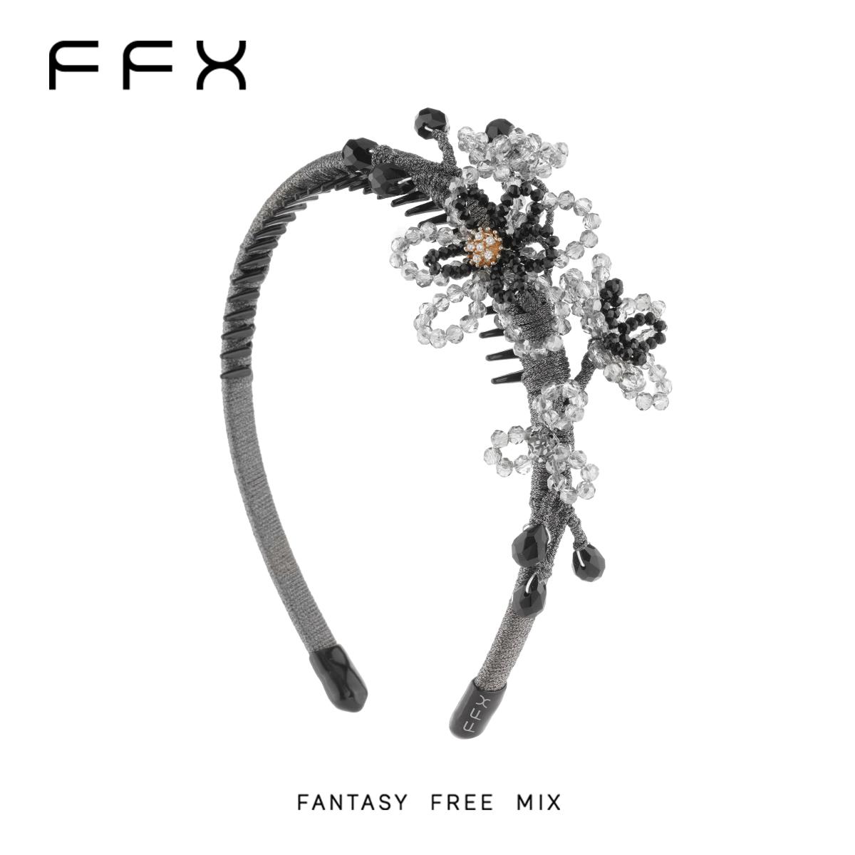 FFX フラワーモチーフカチューシャ