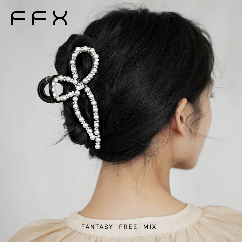 FFX パールモチーフラージバンスクリップ