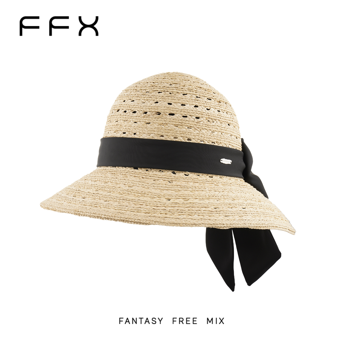 FFX 編み込みストローハット