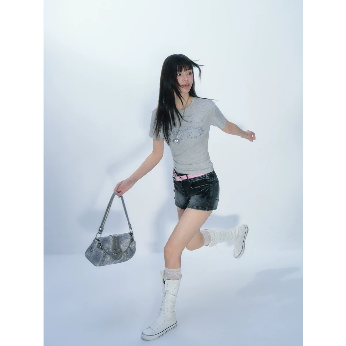 ablueberry ウエストシェイプTシャツ