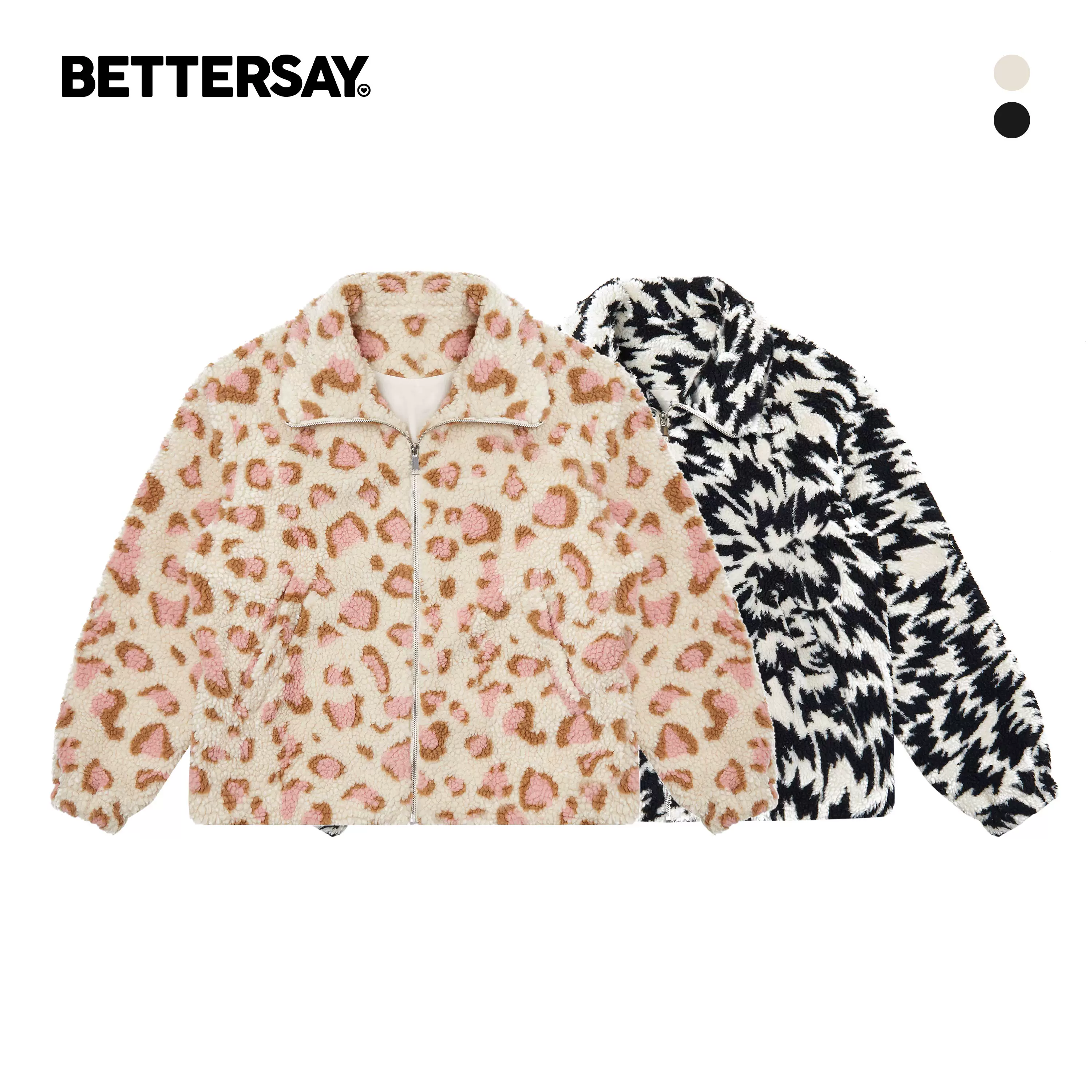 BETTERSAY レオパード柄ジャケット